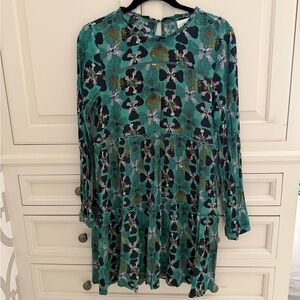 Knox Rose Floral Long Sleeve Dress medium
